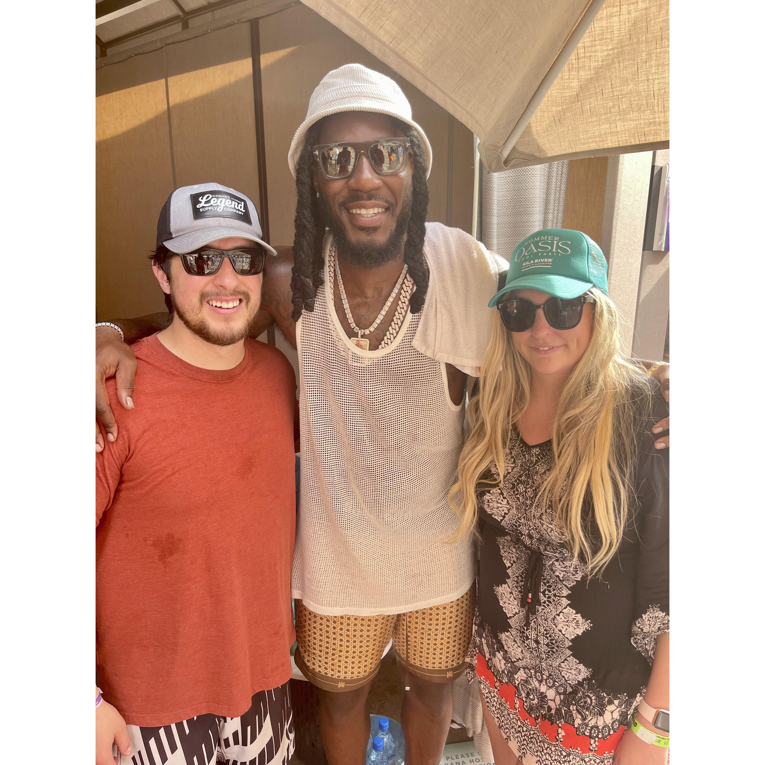 July 30, 2022 - Meeting Jae Crowder at the Oasis pool party