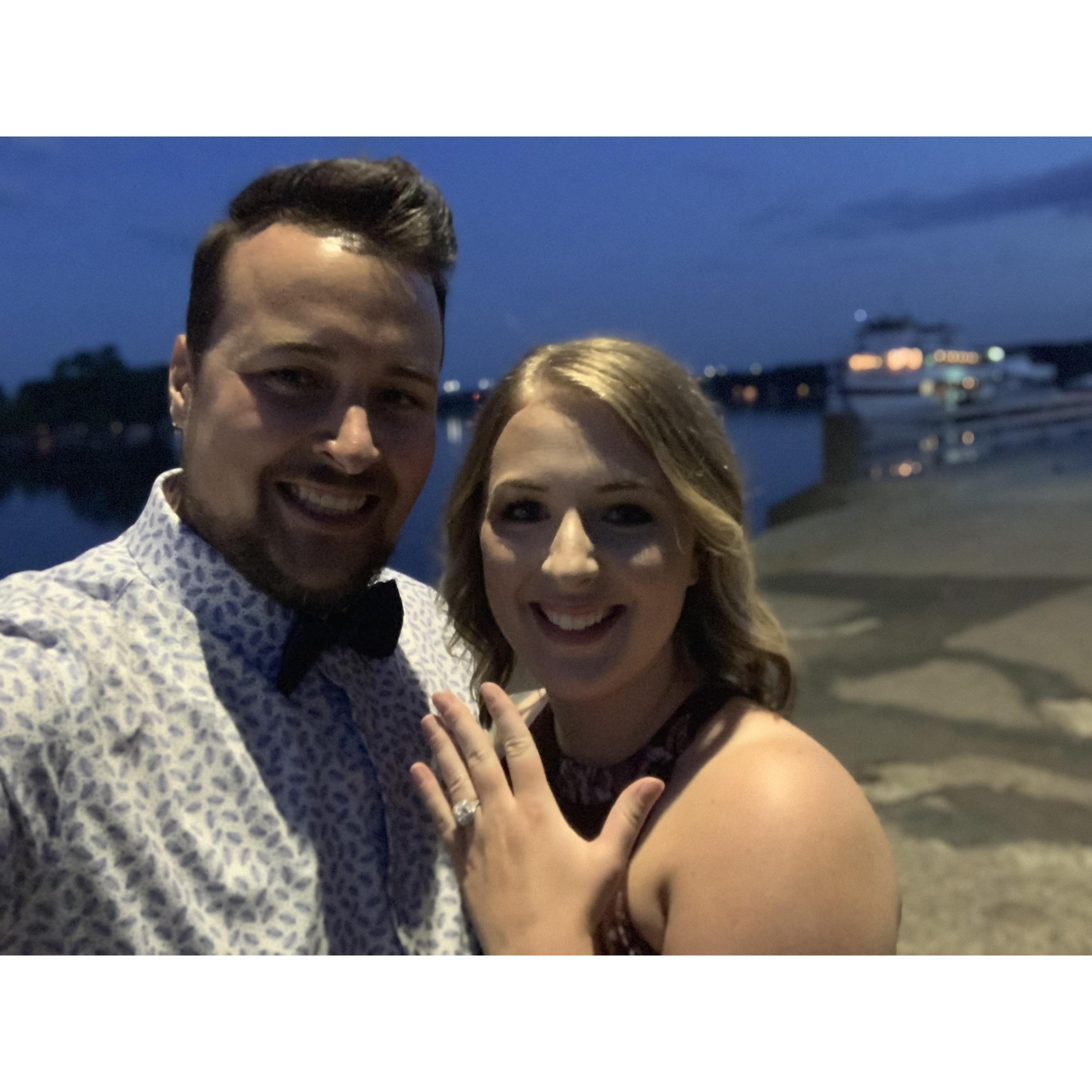 First photo taken after She said Yes!