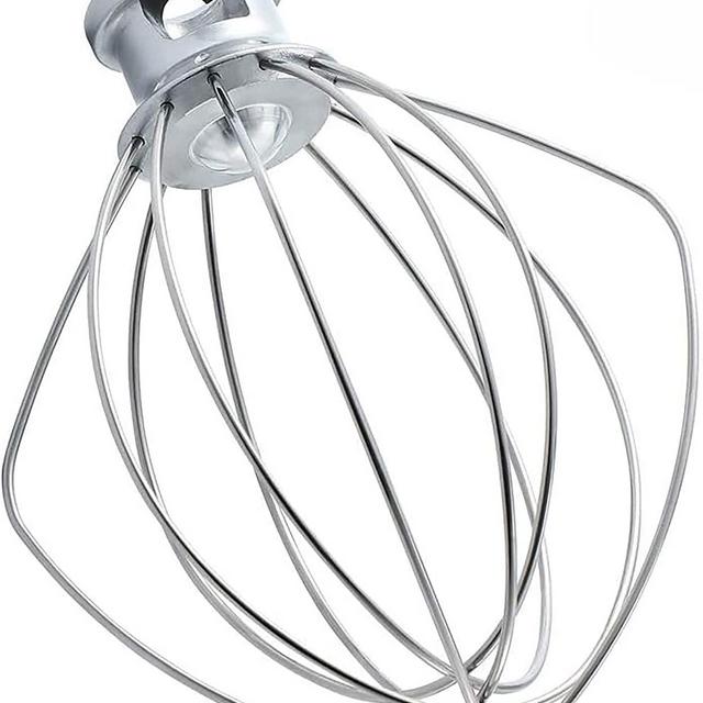 Wire Whip for KitchenAid Tilt-Head Stand Mixer Accessory Replacement, Egg Cream Stirrer, Cakes Mayonnaise Whisk，Whipping Egg White