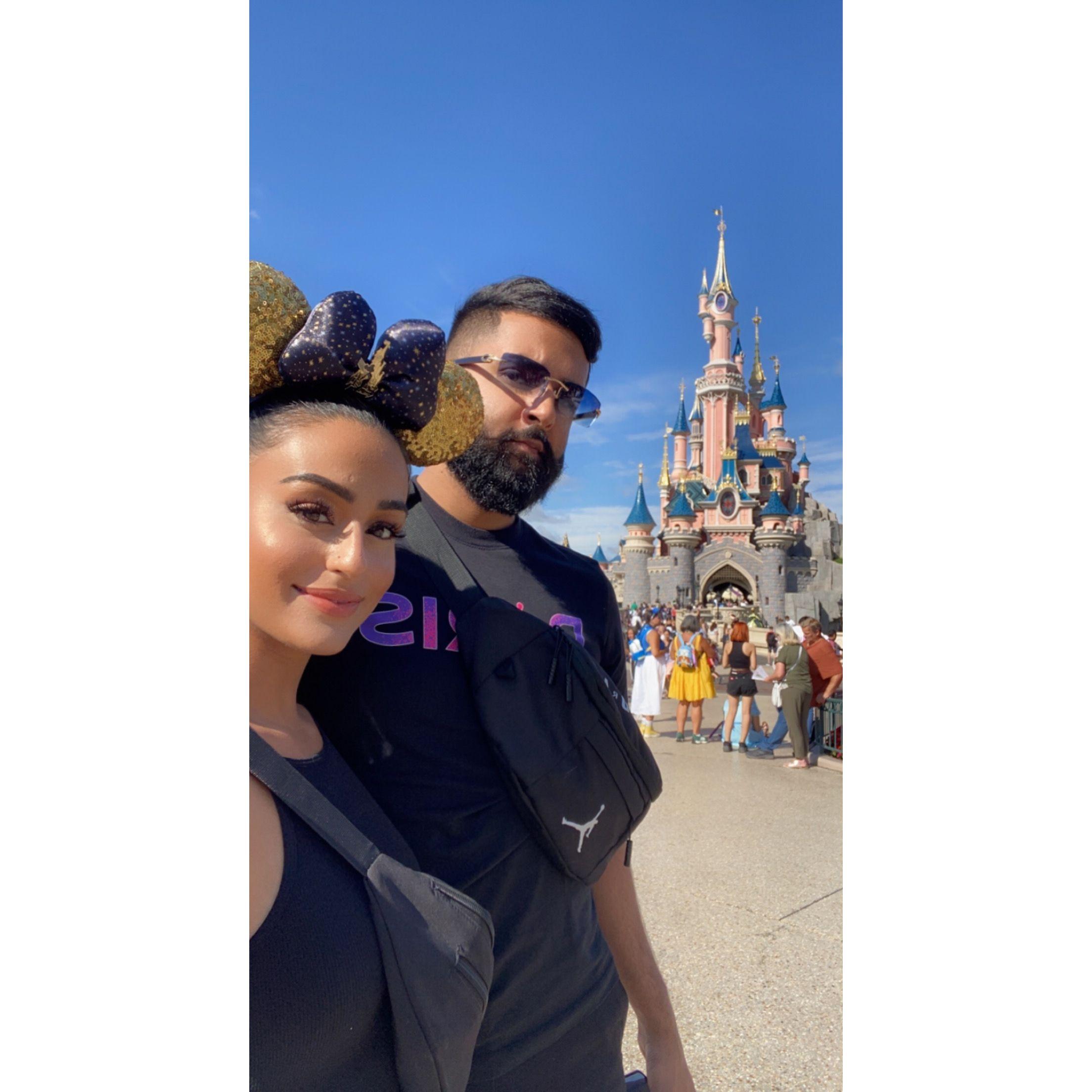 He took me to Disney Land Paris