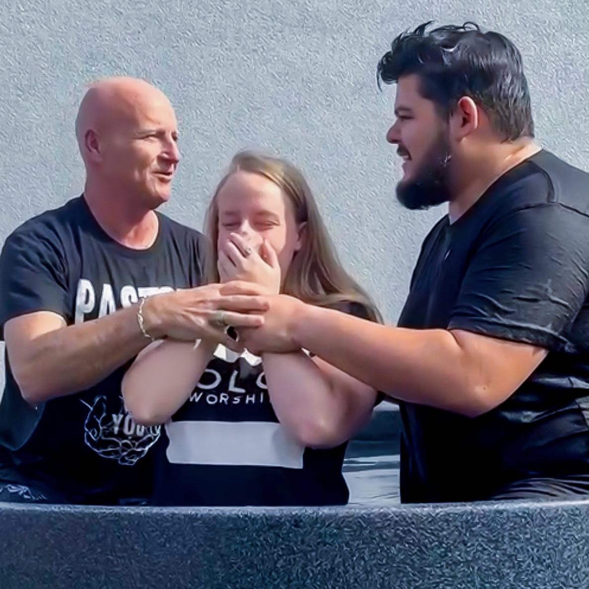 January 7th, 2024! Devon got baptized and also got the opportunity to baptize me along side our pastor!