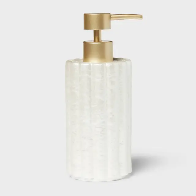 Fluted Capiz Soap Pump - Threshold™