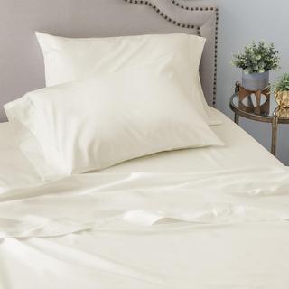 Cotton Tencel Sateen 4-Piece Sheet Set