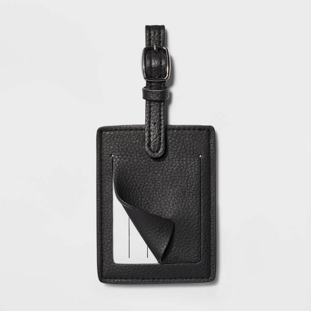 Luggage Tag Black - Open Story™