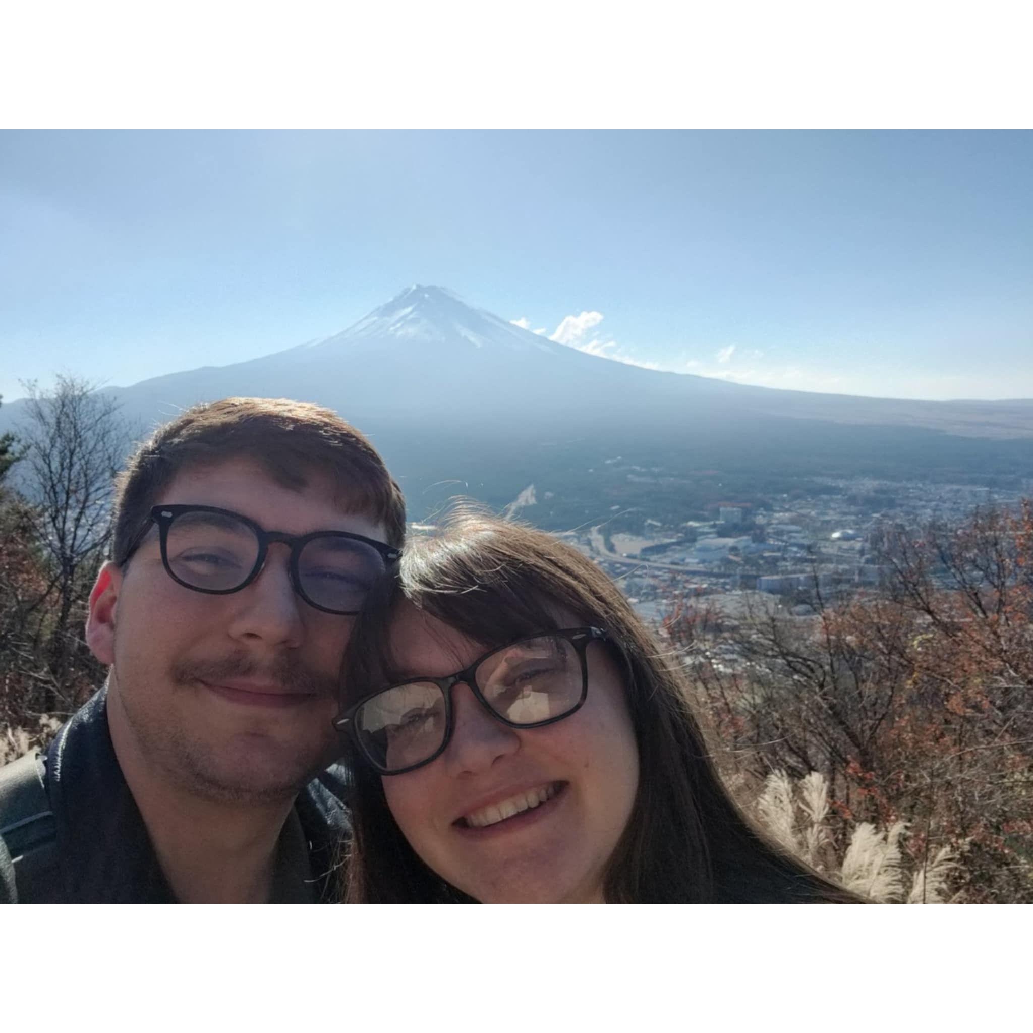 This is our trip to Fujikawaguchiko.