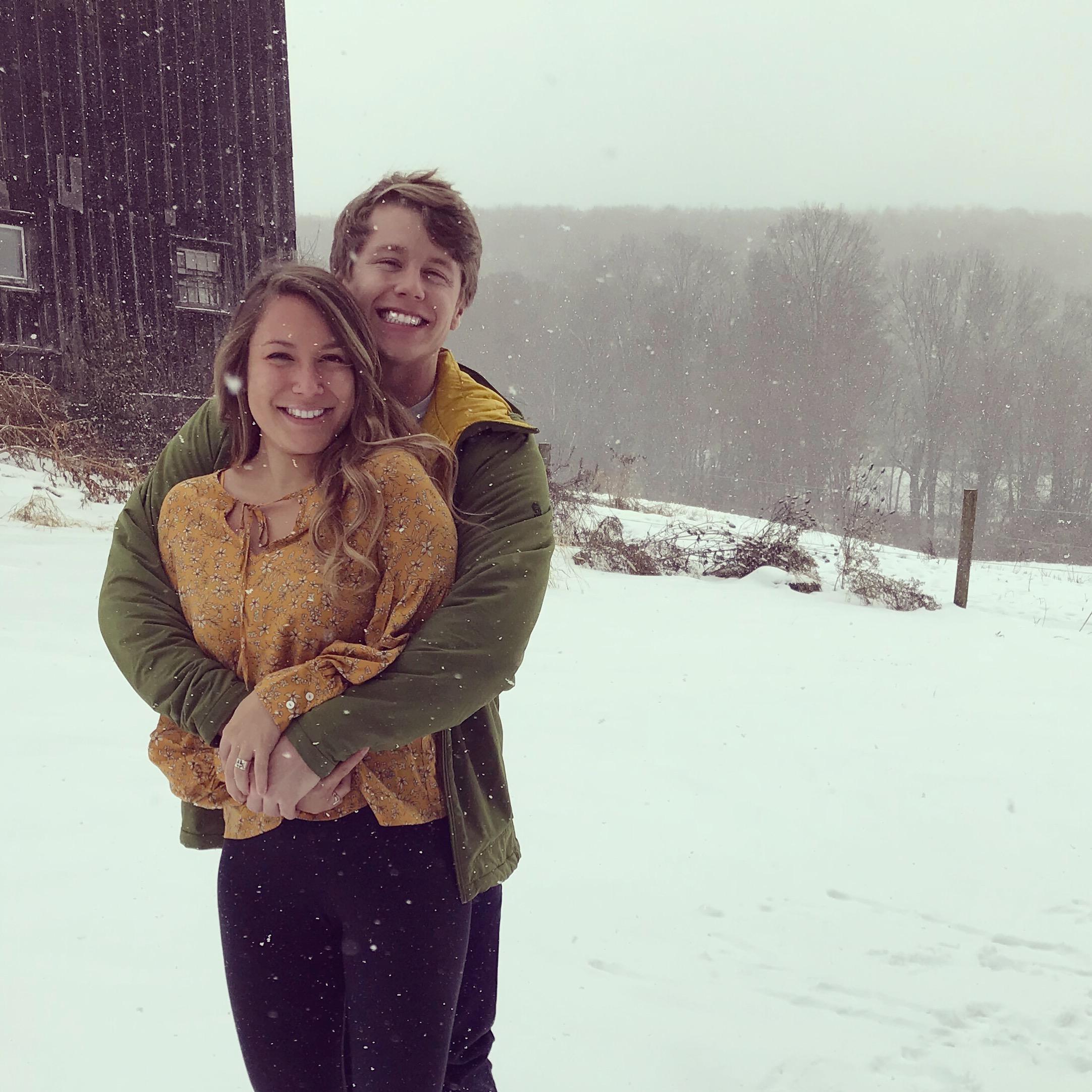 First Thanksgiving, a year later he'd be proposing