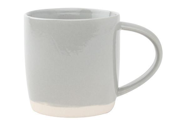 Shell Bisque Mug (Set of 4) - Grey