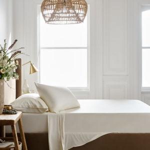 Quince Bamboo Sheet Set in Ivory