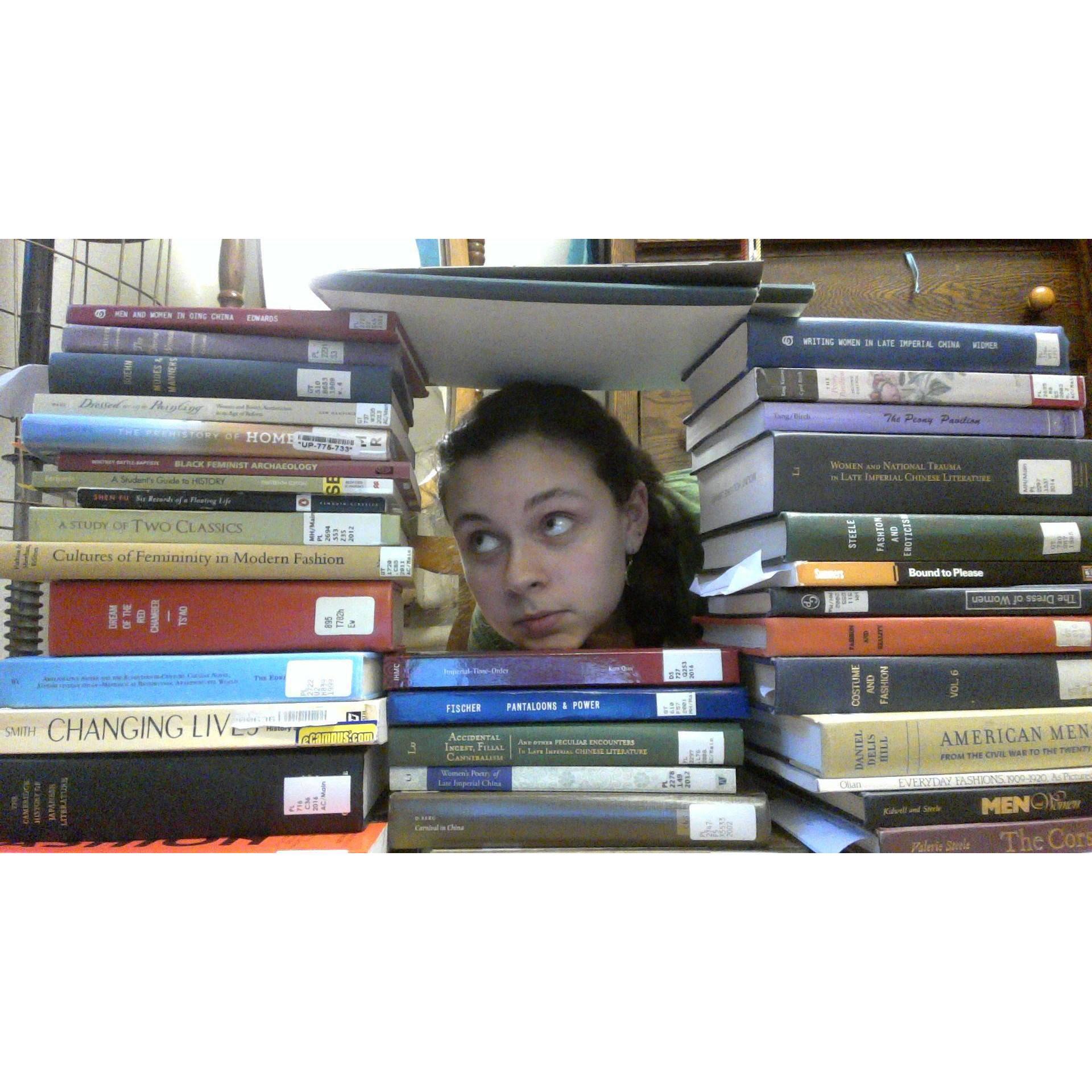 A Cassie in her natural habitat