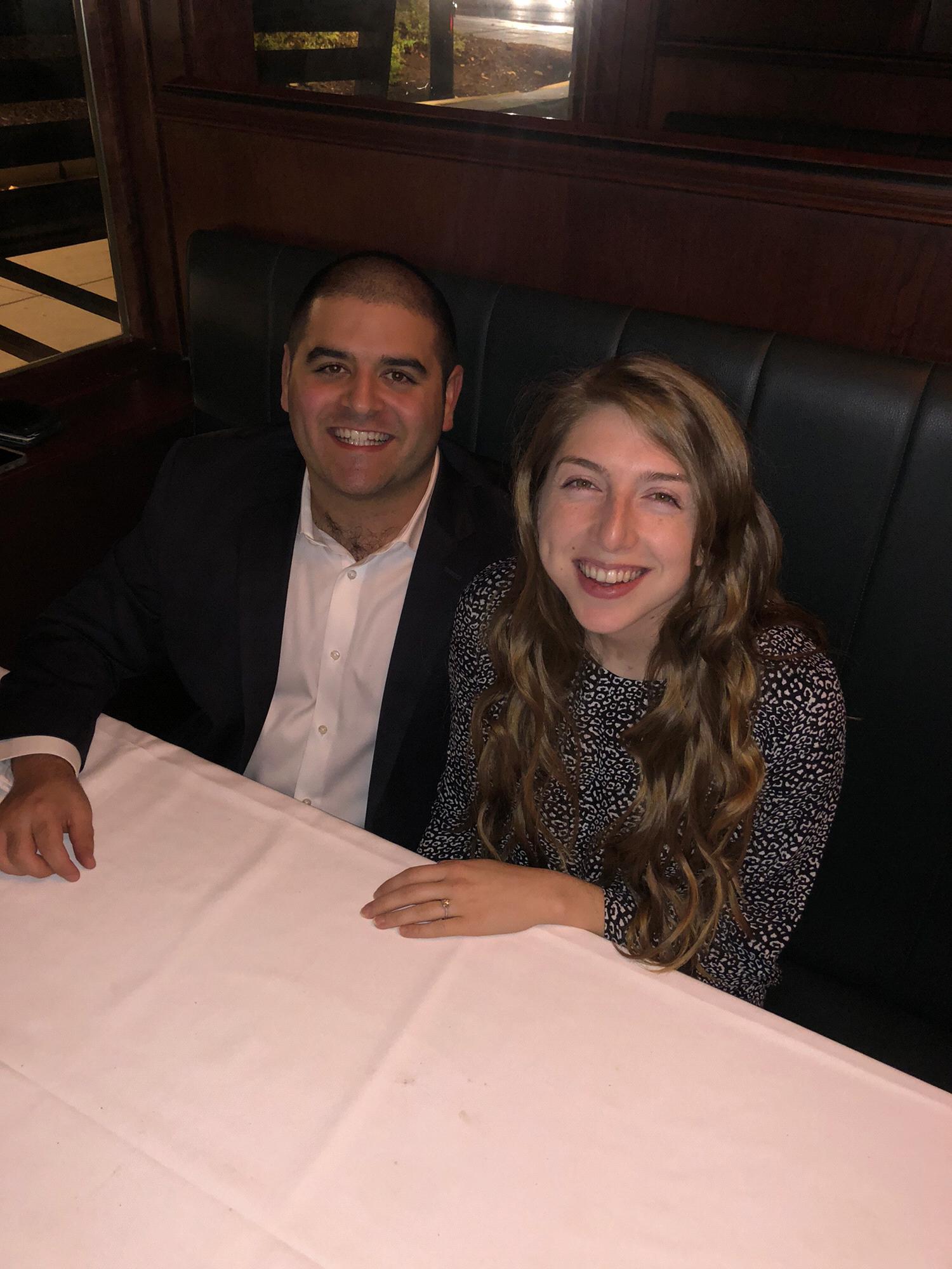 Dinner the night we got engaged 🥳 (November 2019)