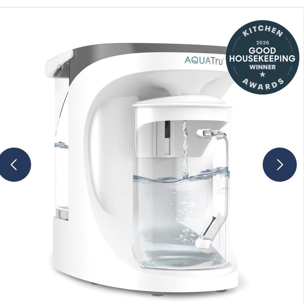 AquaTru Carafe + Free Pre-Carbon Filter!