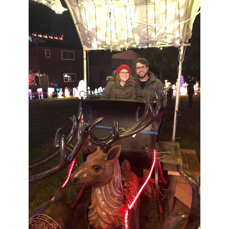 First sleigh ride together!