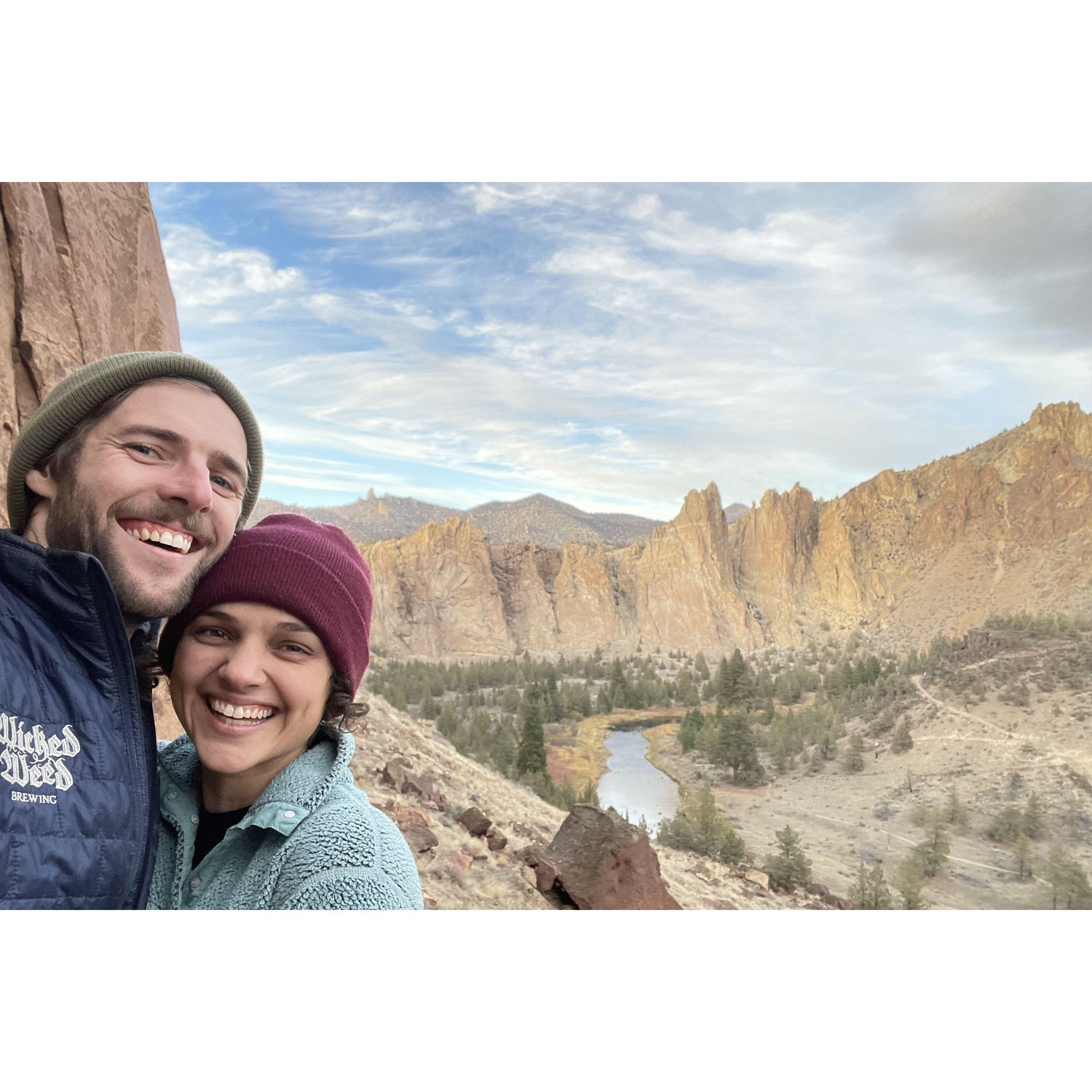 Our now backyard crag, Smith Rock State Park
