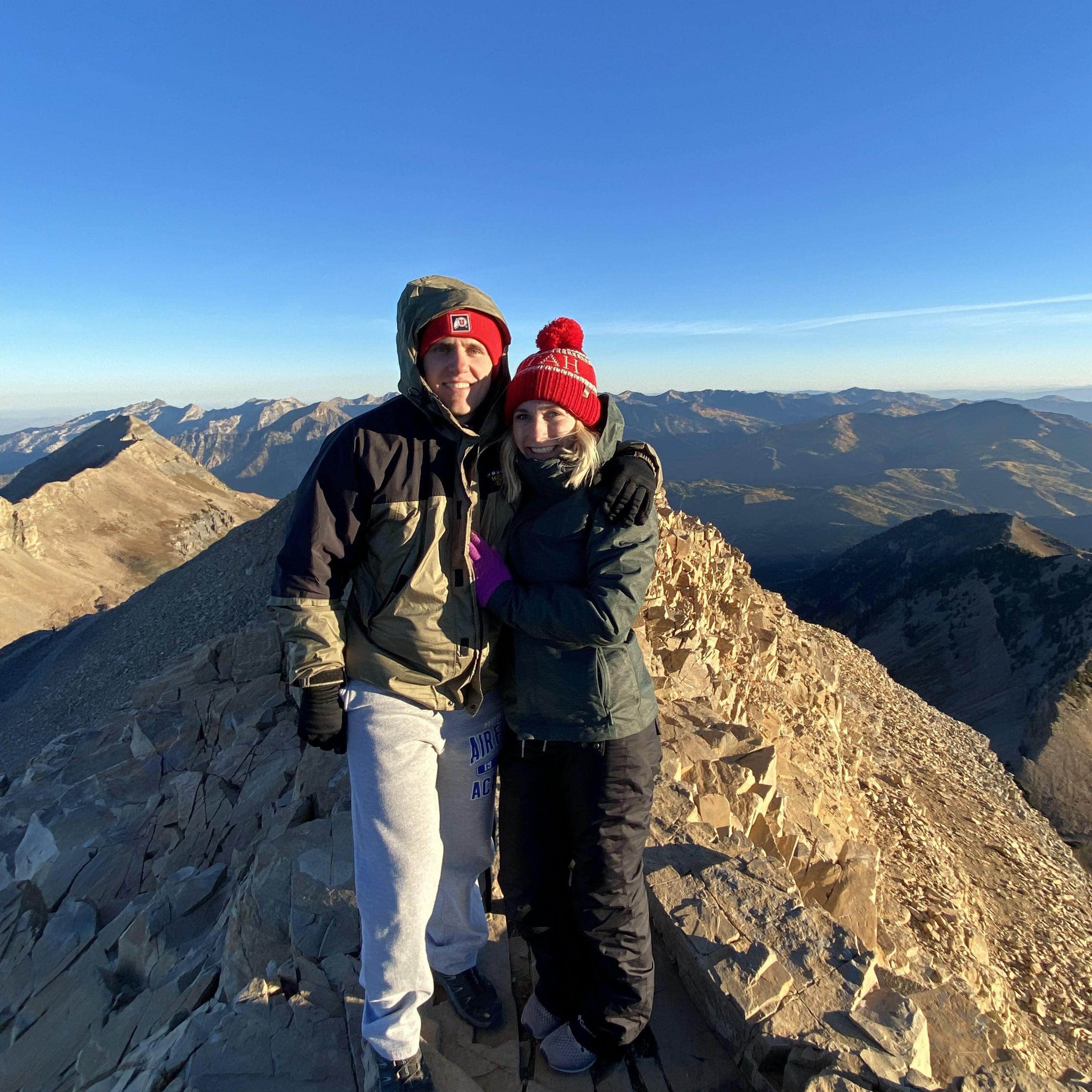 Top of Mount Timpanogos