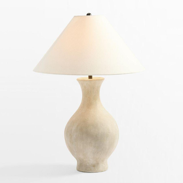 Artisan Ceramic 27" Table Lamp, Large