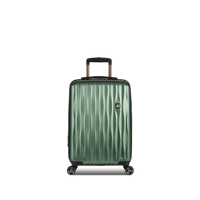 SWISSGEAR Energie Hardside Carry On Spinner Suitcase - Verdun Green