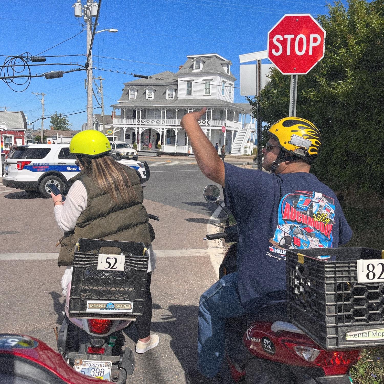 Couples that moped together, stay together.