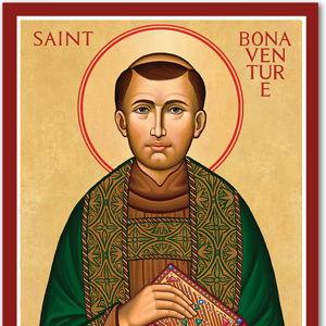 8"x10" Saint Bonaventure Icon
