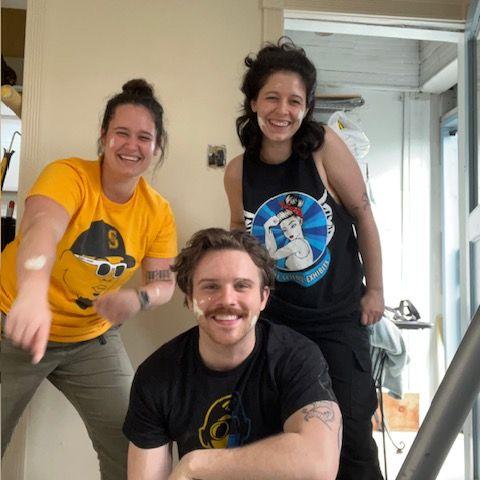 We love doing little projects and being closer to family means they get to love helping us with those projects!