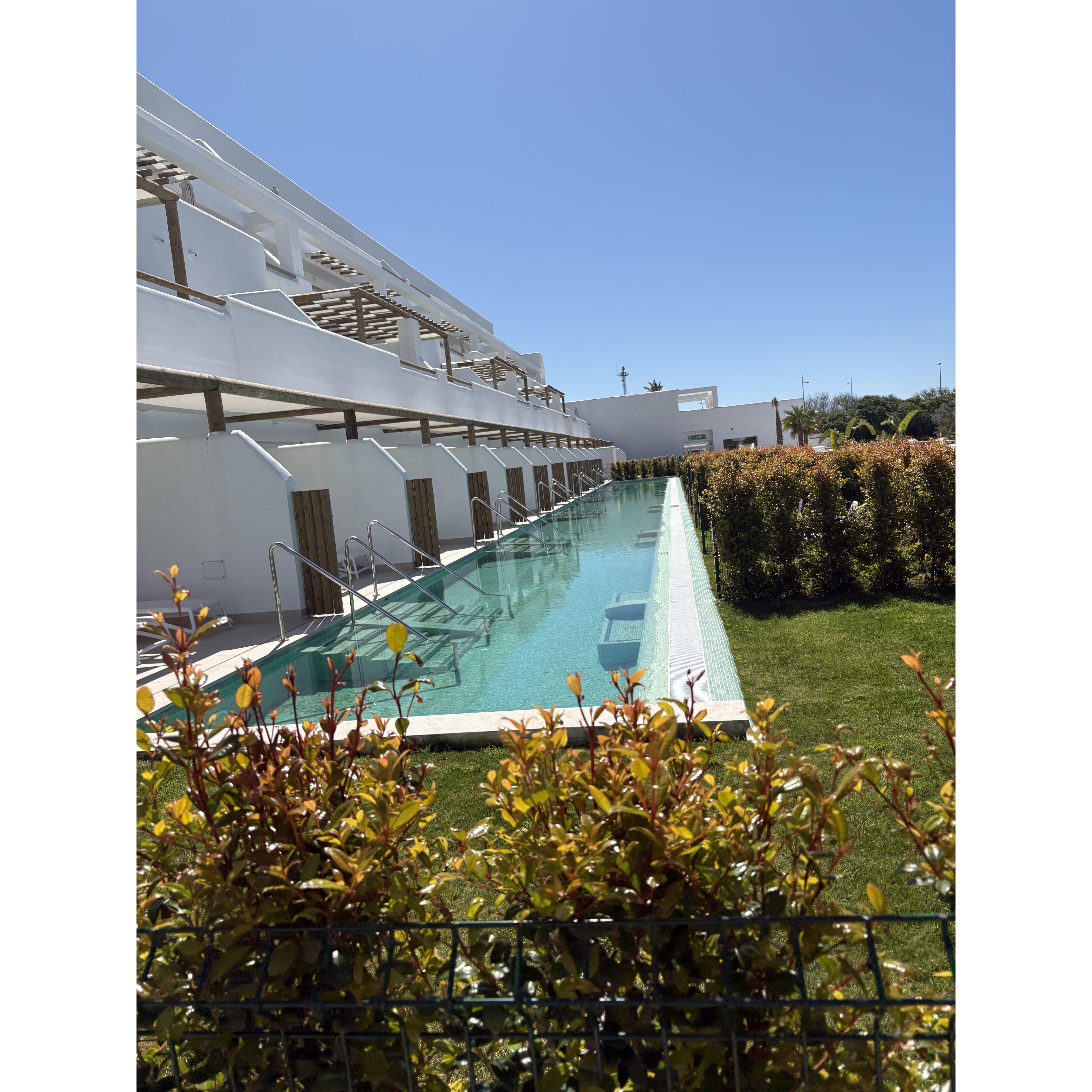 View of Punta Candor pool backyards