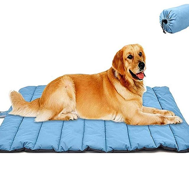 Outdoor Dog Bed 51”x35”, Waterproof, Washable,Large Size, Durable,Water Resistant, Portable and Camping Travel Pet Mat