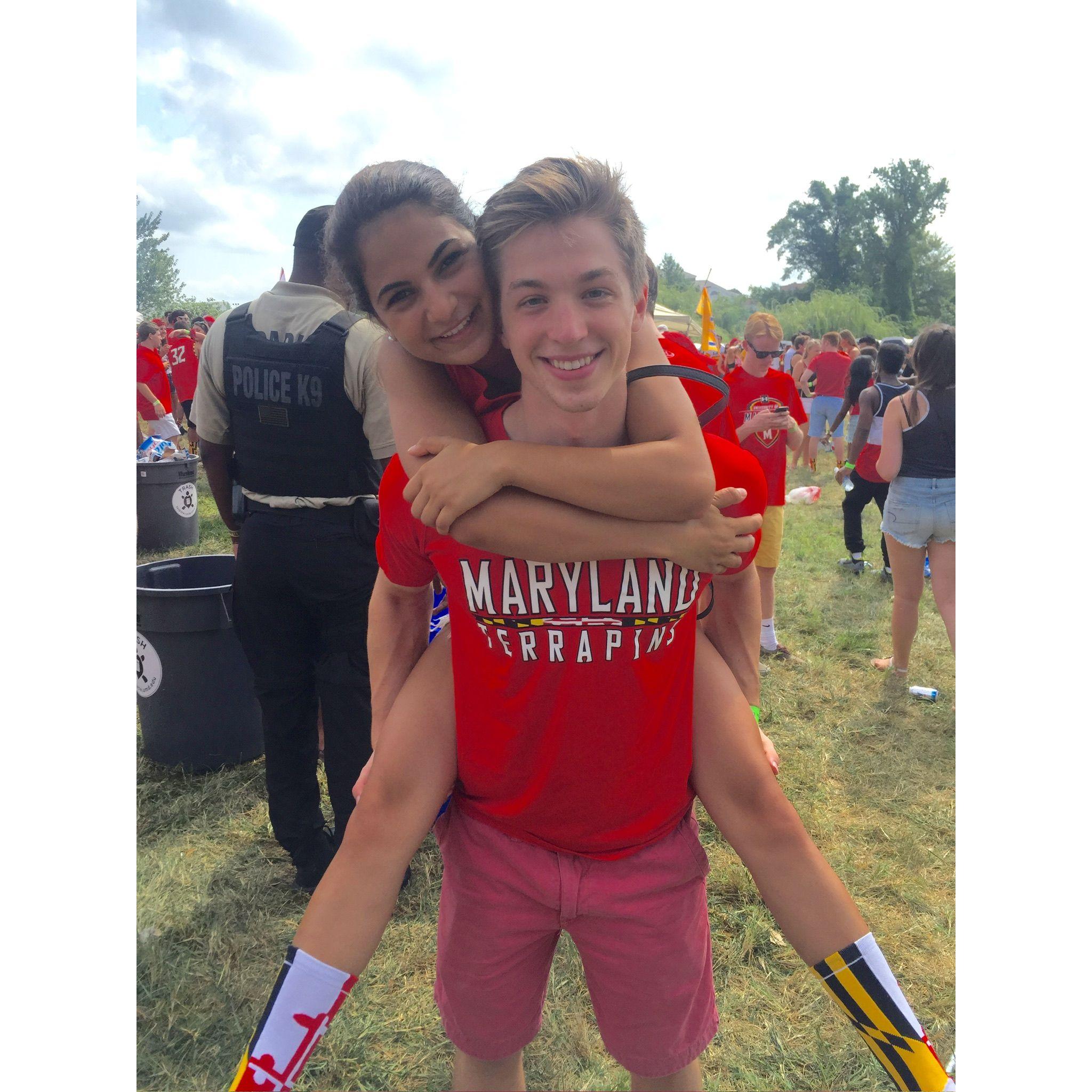 September 5th, 2015 - After both attending the University of Maryland and reconnecting after their high school days, Zach and Payal began dating at the beginning of their sophomore year of college.