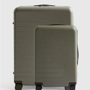 Quince Carry-On & Large Check-In Suitcase Bundle in Olive