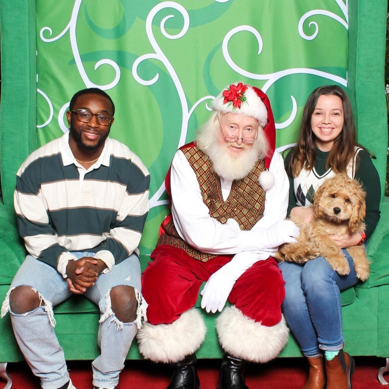 Photos with Santa :)
