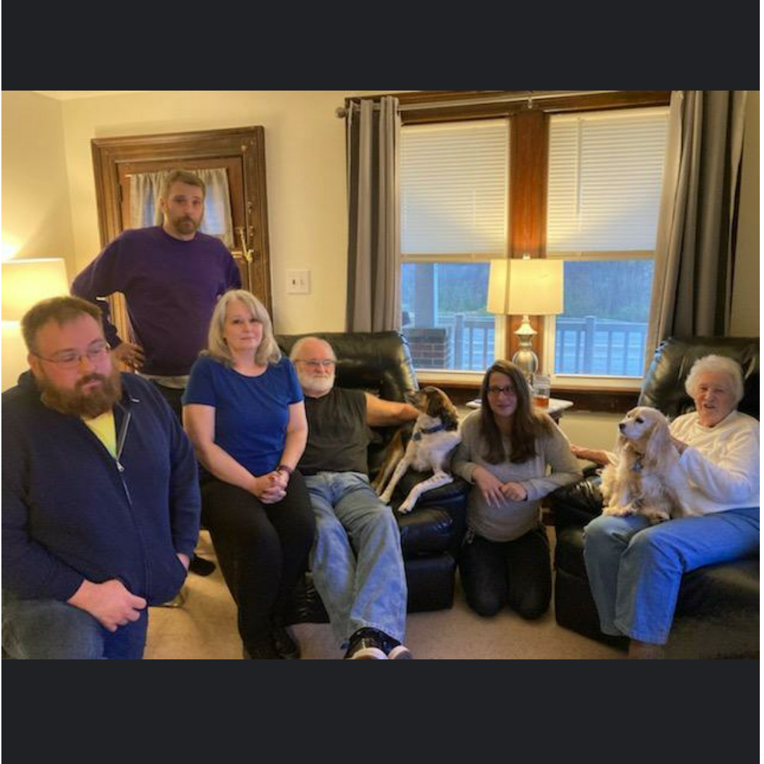 The beautiful family welcoming Amanda into their fold!