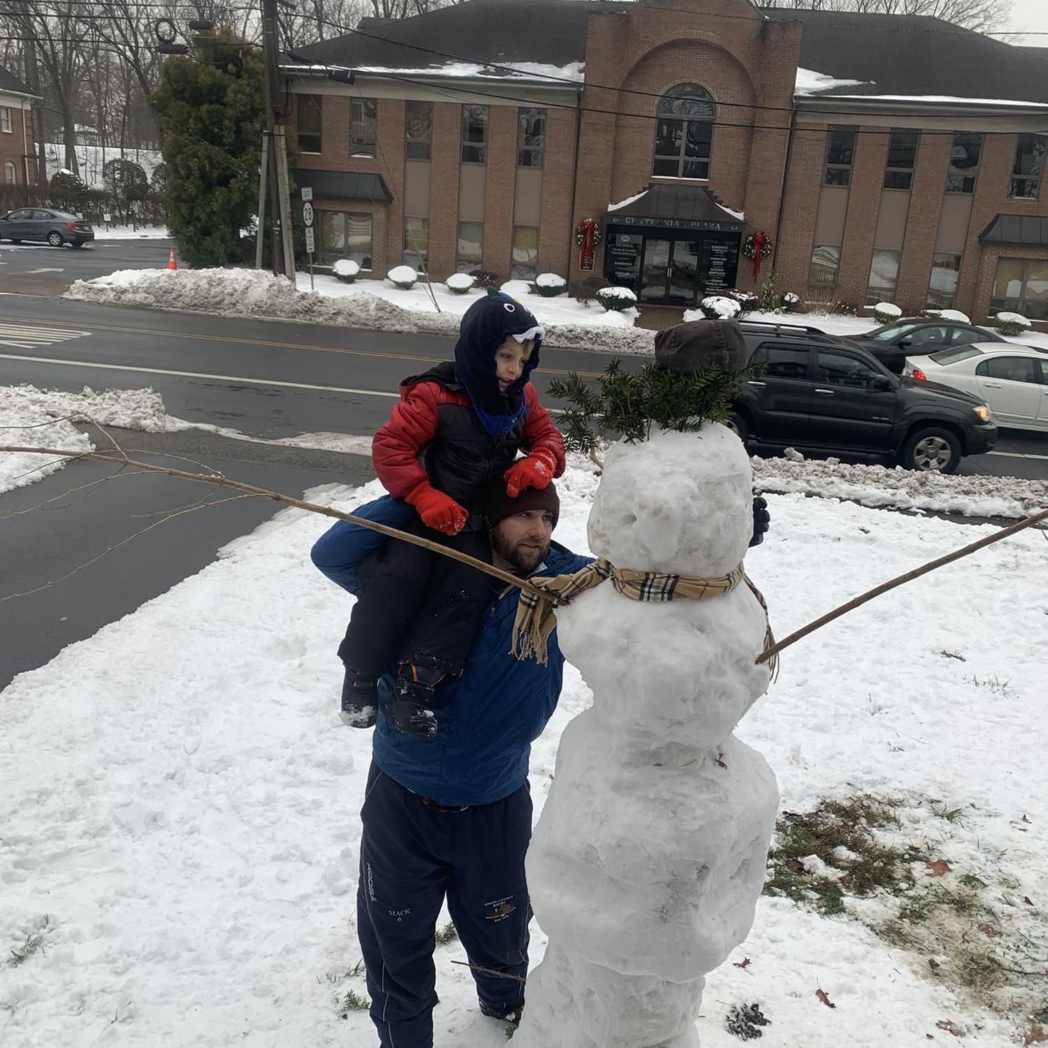 They hosted Kelsey's nephews up North for Christmas lights and winter fun!