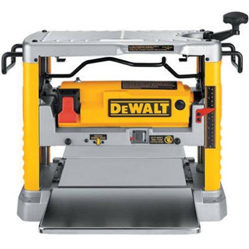 DEWALT Benchtop Planer, Single Speed, 15-Amp, 12-1/2-Inch (DW734)