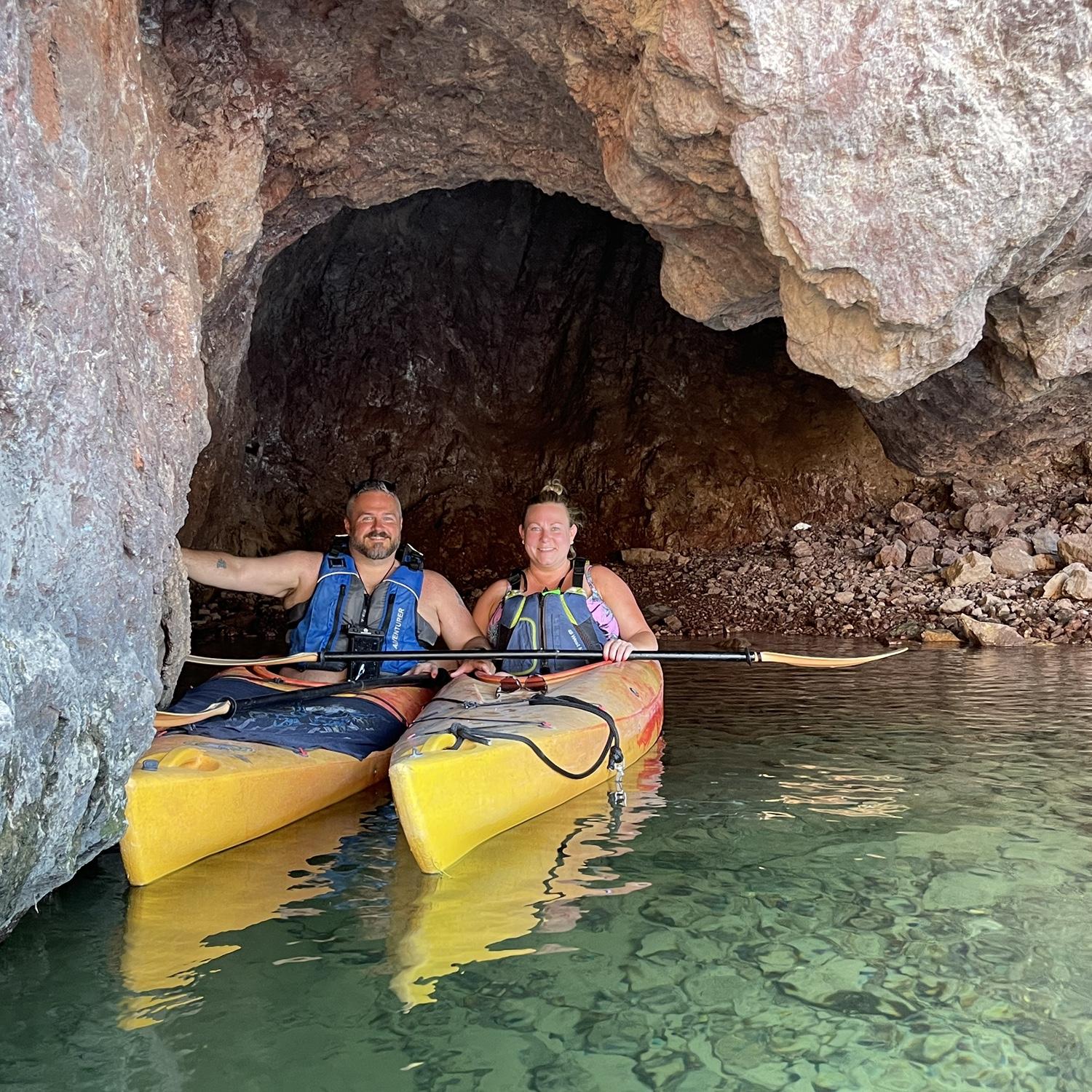 Kayaking the Colorado river