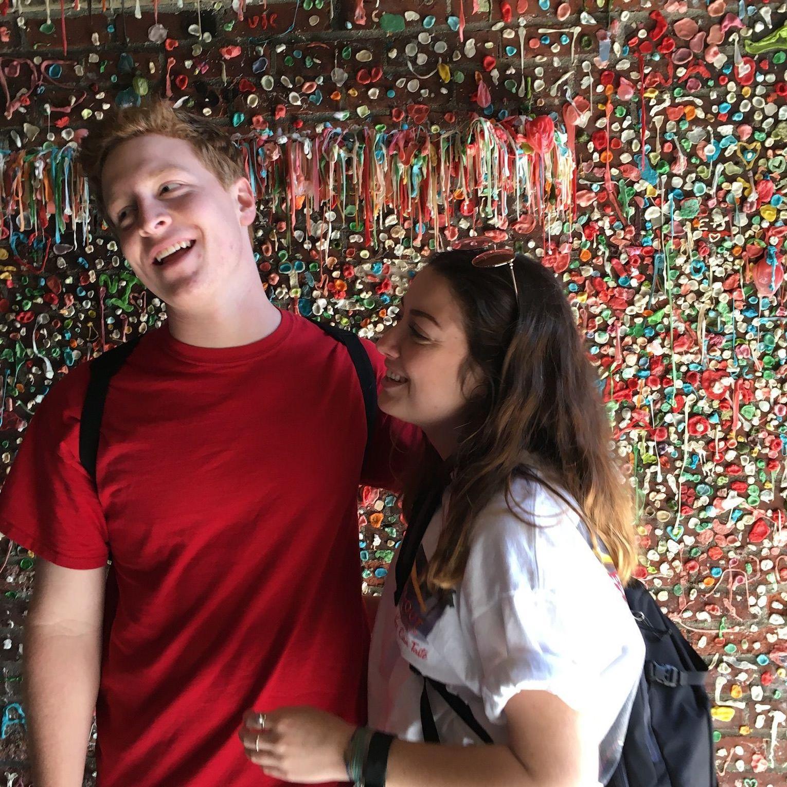 Seattle, WA gum wall, 2018!
