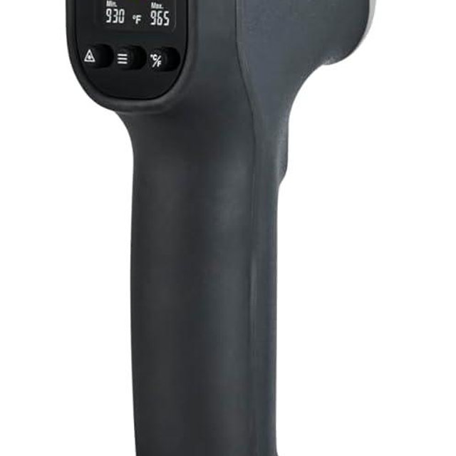 Ooni Digital Infrared Thermometer - Instand Read IR Thermometer - for Indoor and Outdoor Cooking - Digital Thermometer with LCD Display - Pizza Oven Accessories
