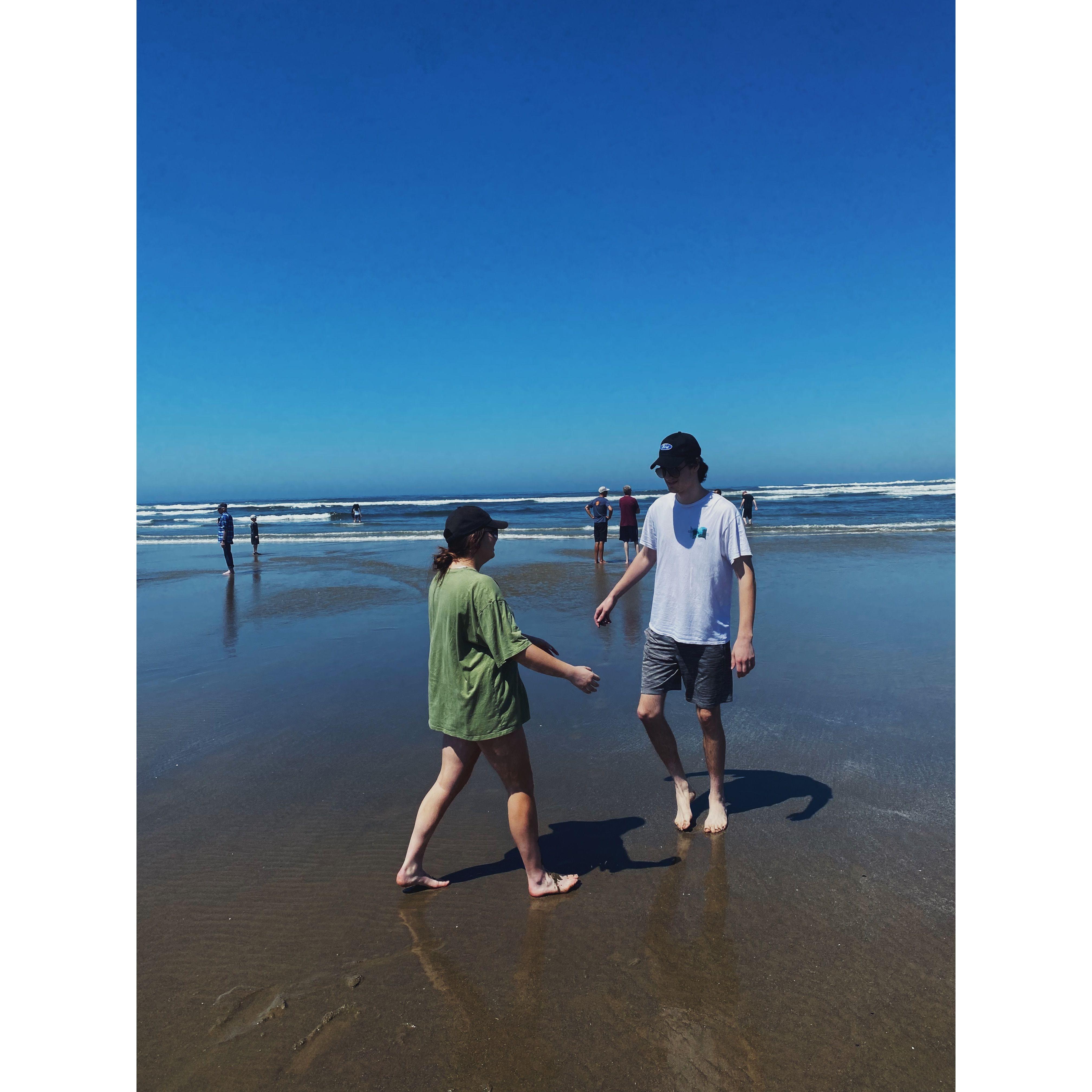 Visiting family on the Oregon coast - 2019