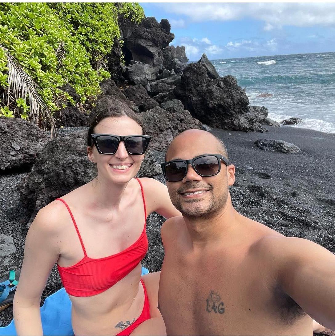 Wai’anapanapa Black Sand Beach