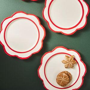 Lyla Stoneware Side Plates, Set of 4