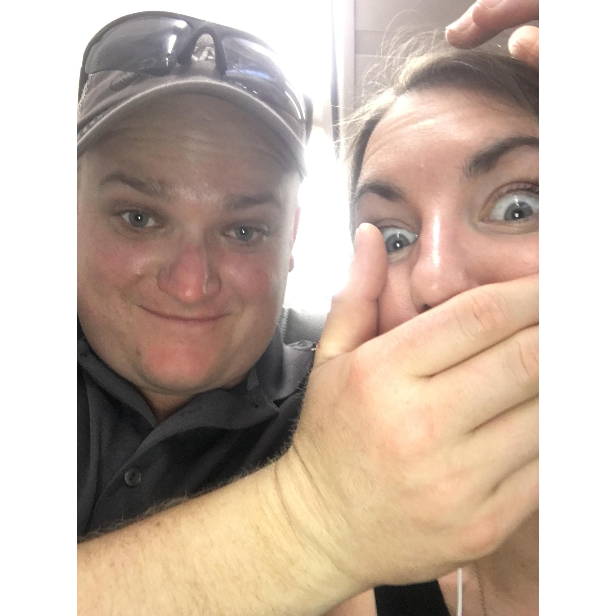 Things get weird on long plane trips.
