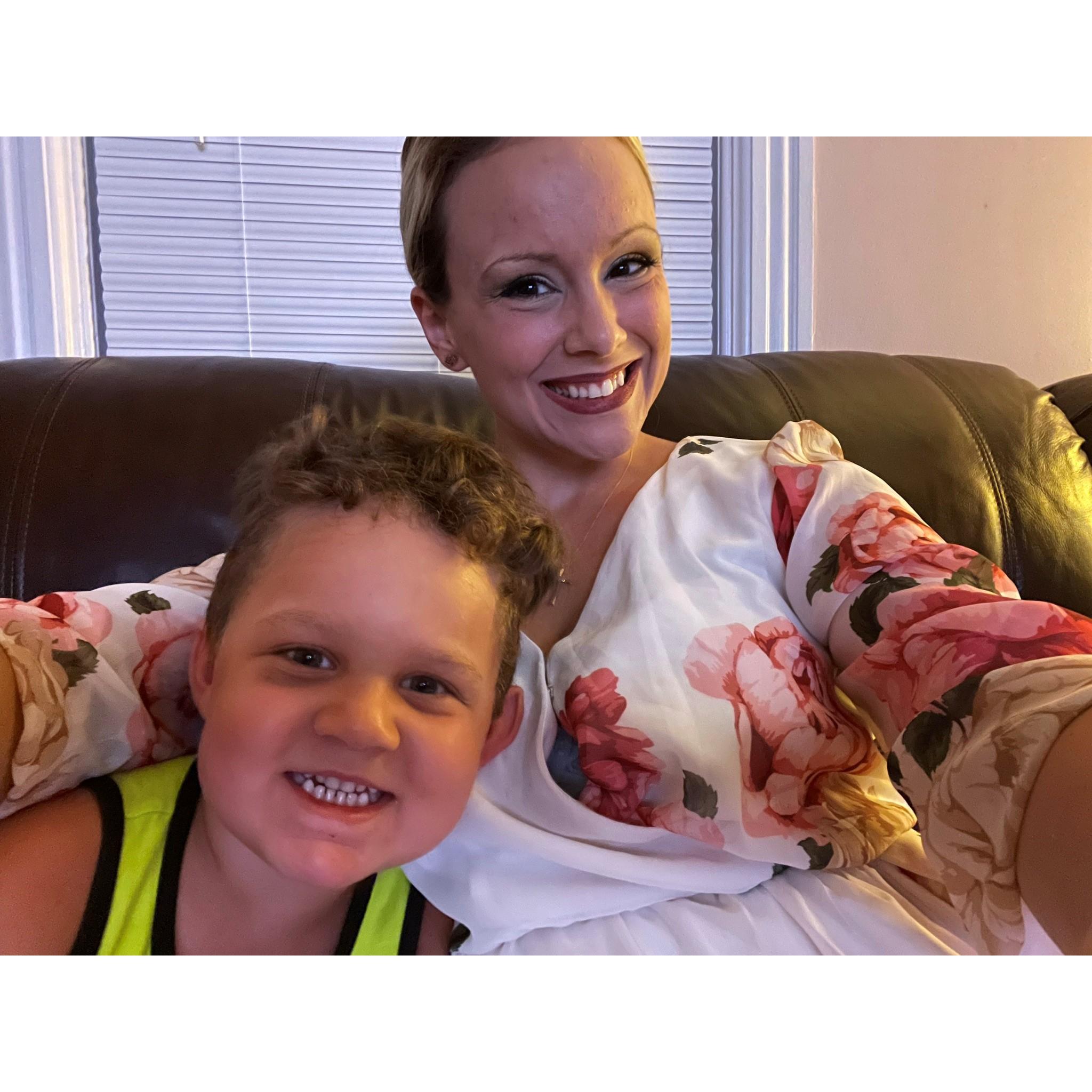 Eli's adoption day, August 6, 2021