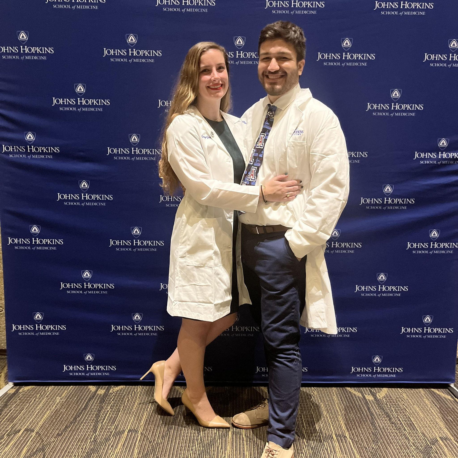 White coat ceremony at Johns Hopkins