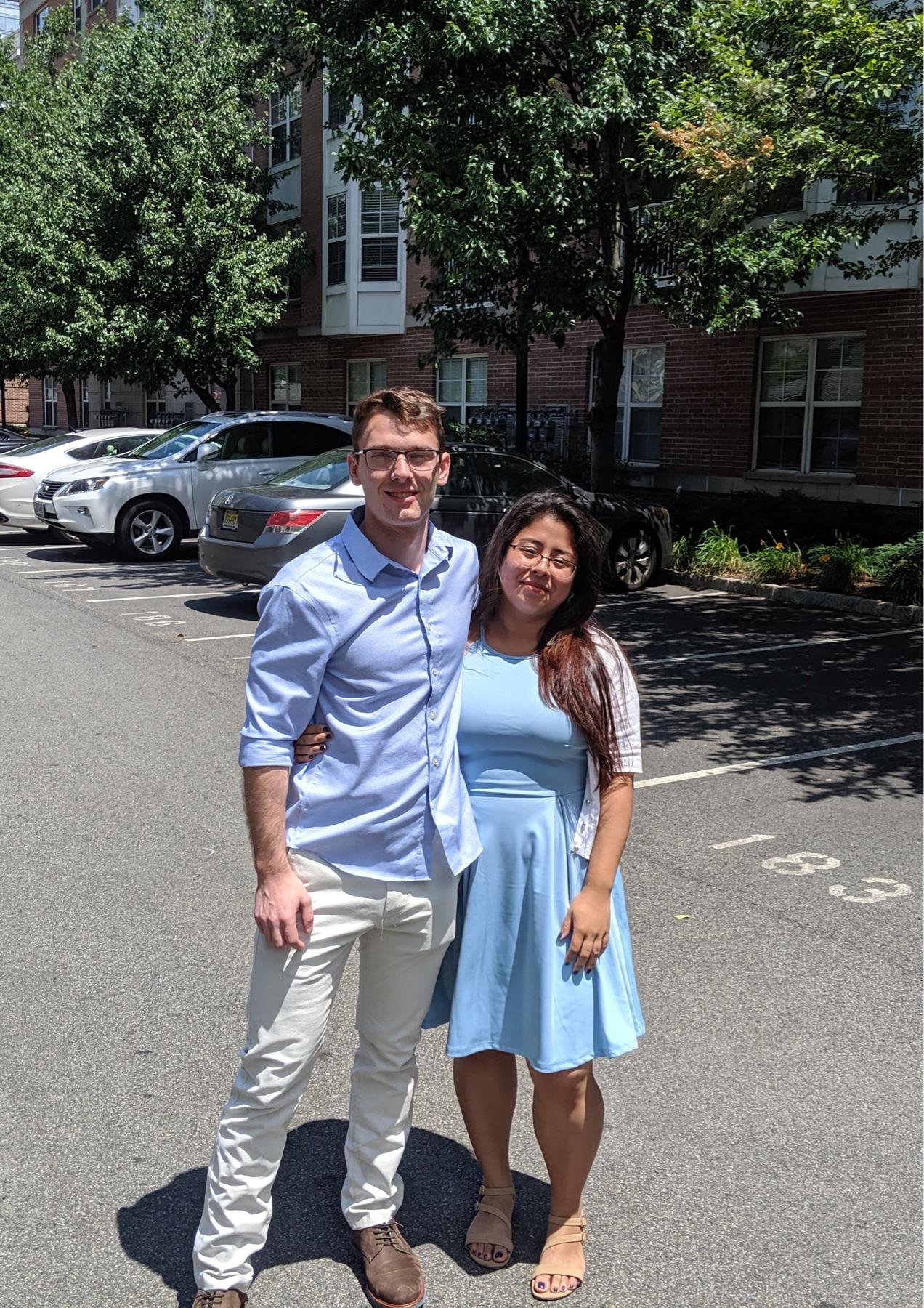 Our first wedding together !