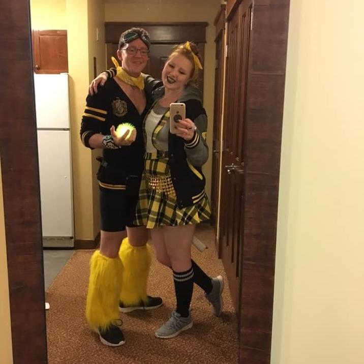 Yeti Con 2019! Attended the rave night by representing our Hogwarts houses, Hufflepuff!