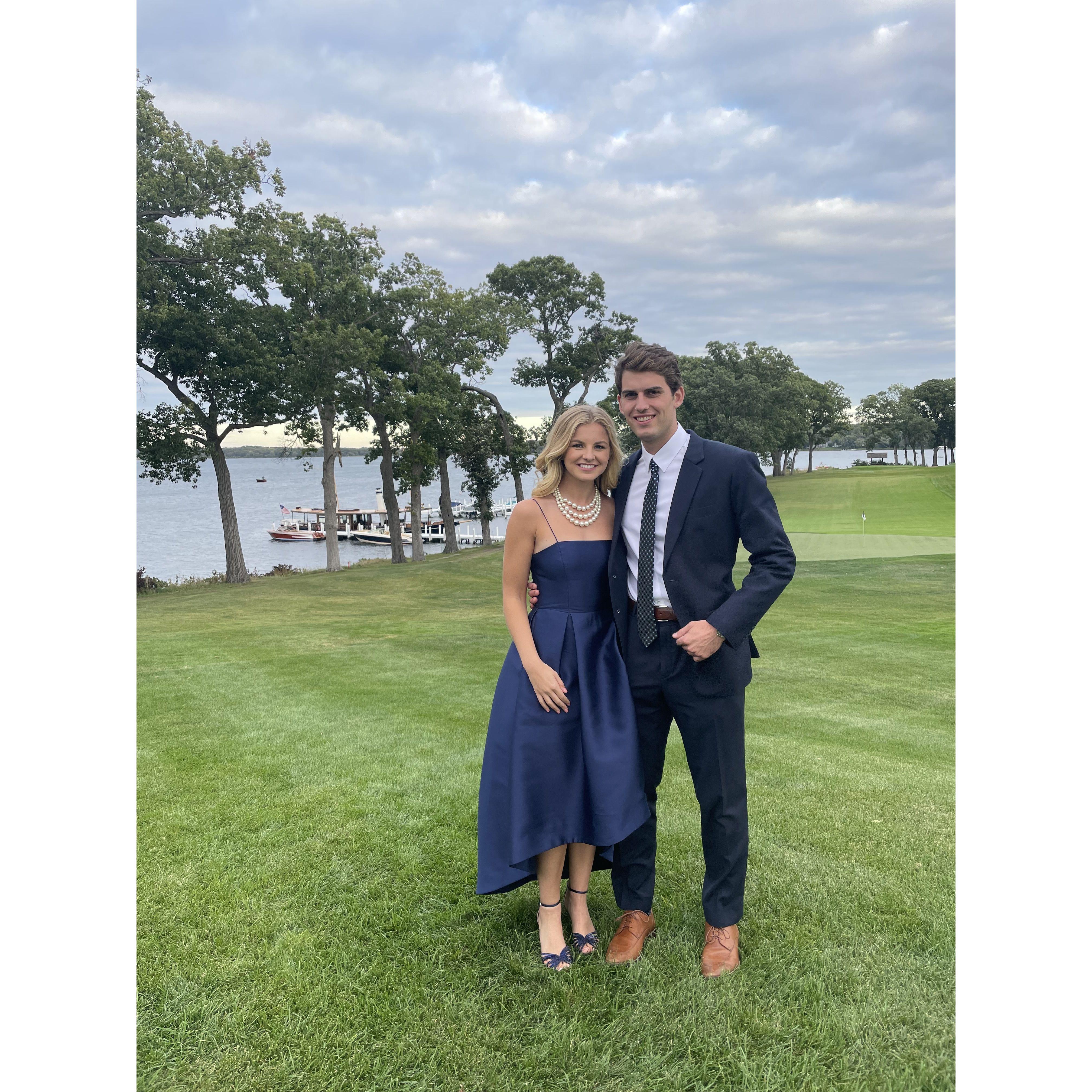 Natalie and Tom's wedding - who would've thought just 4 years later...