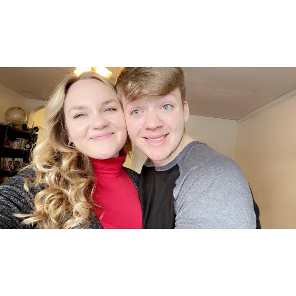 Our first Valentines day together!