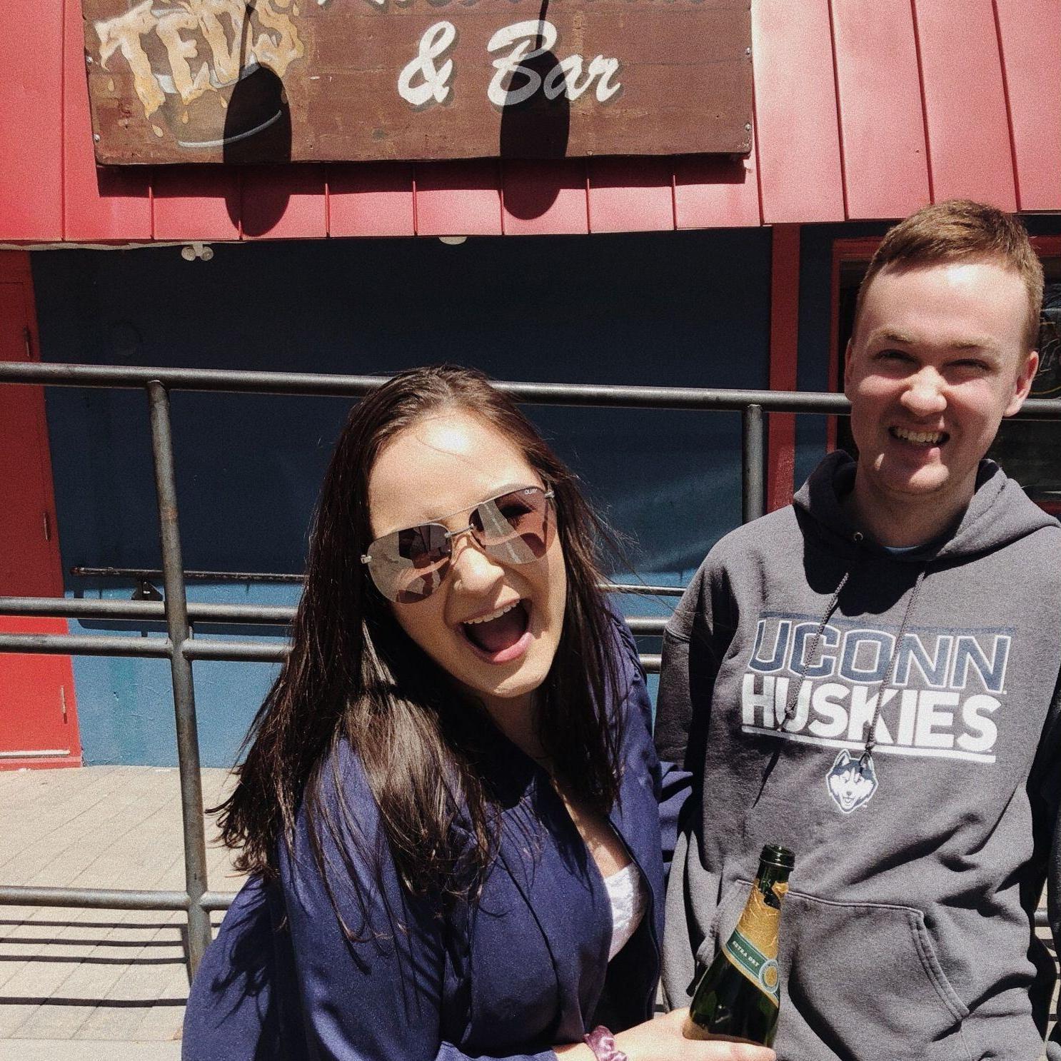 Bri's UConn graduation in 2019