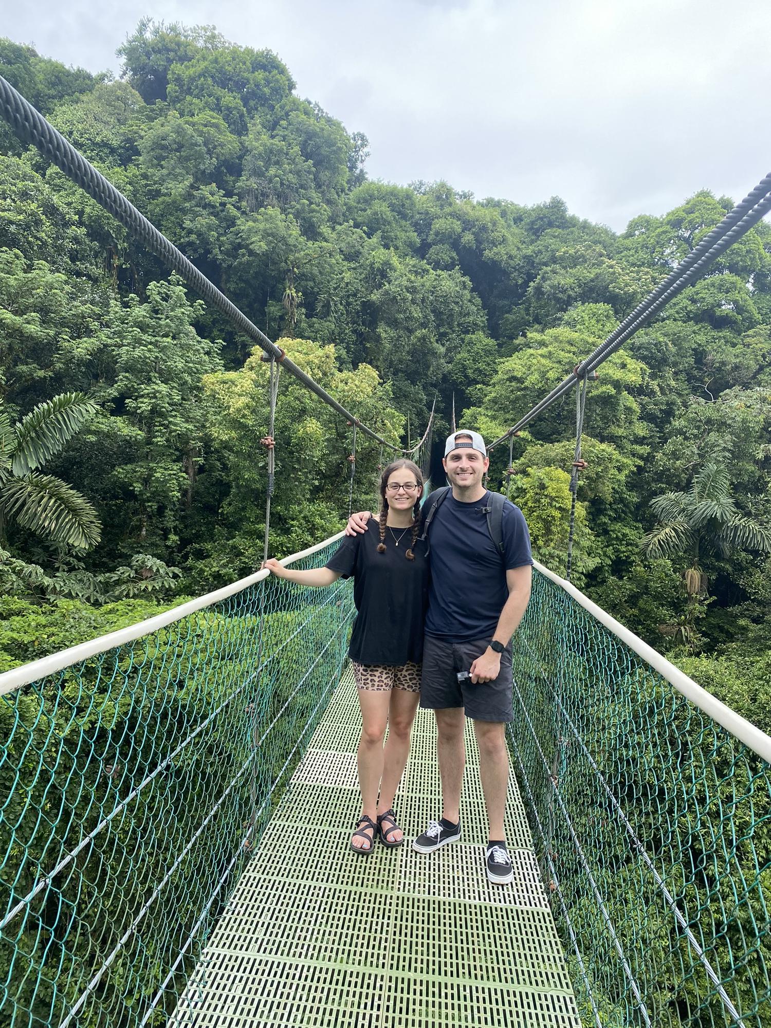 2022: Hanging bridges in Costa Rica