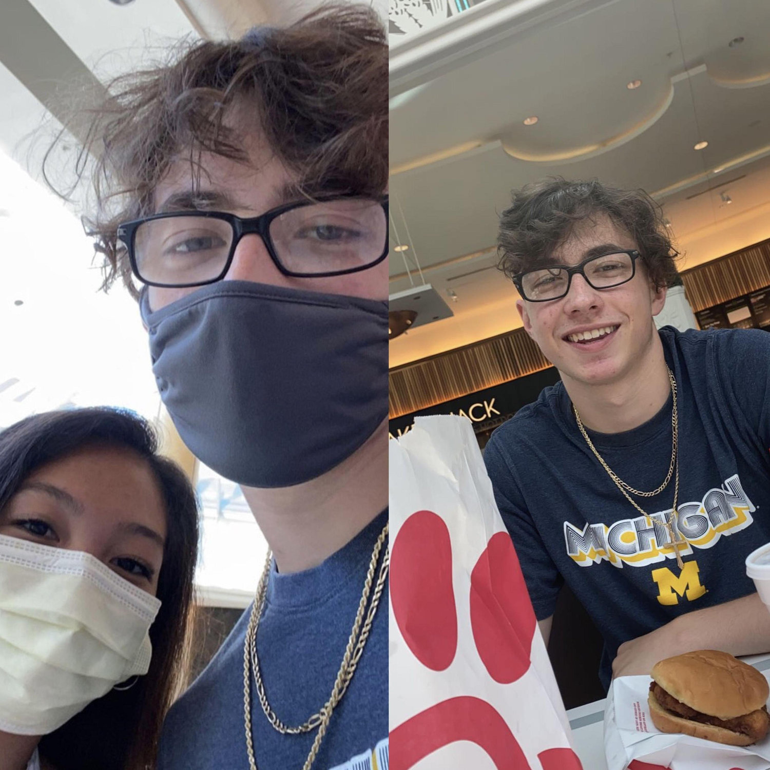 We first hung out alone at Somerset Mall July 2, 2020 after he asked me to go shopping and help him pick out clothes. That simple trip became such a meaningful part of our story.