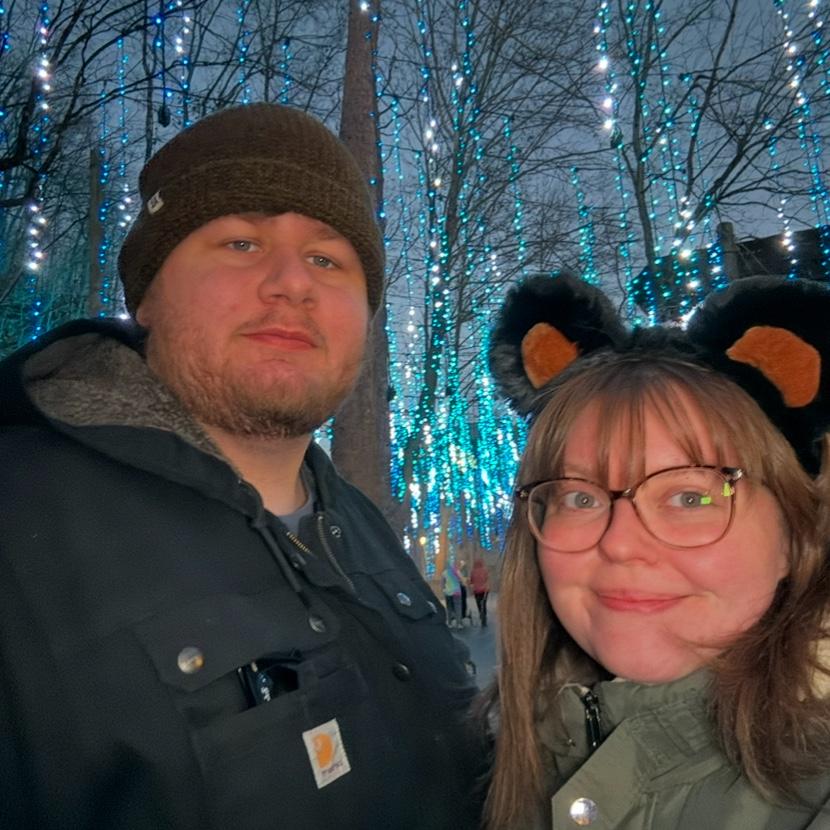 Dollywood December 2023- Picture was taken a few hours before Trystan proposed!