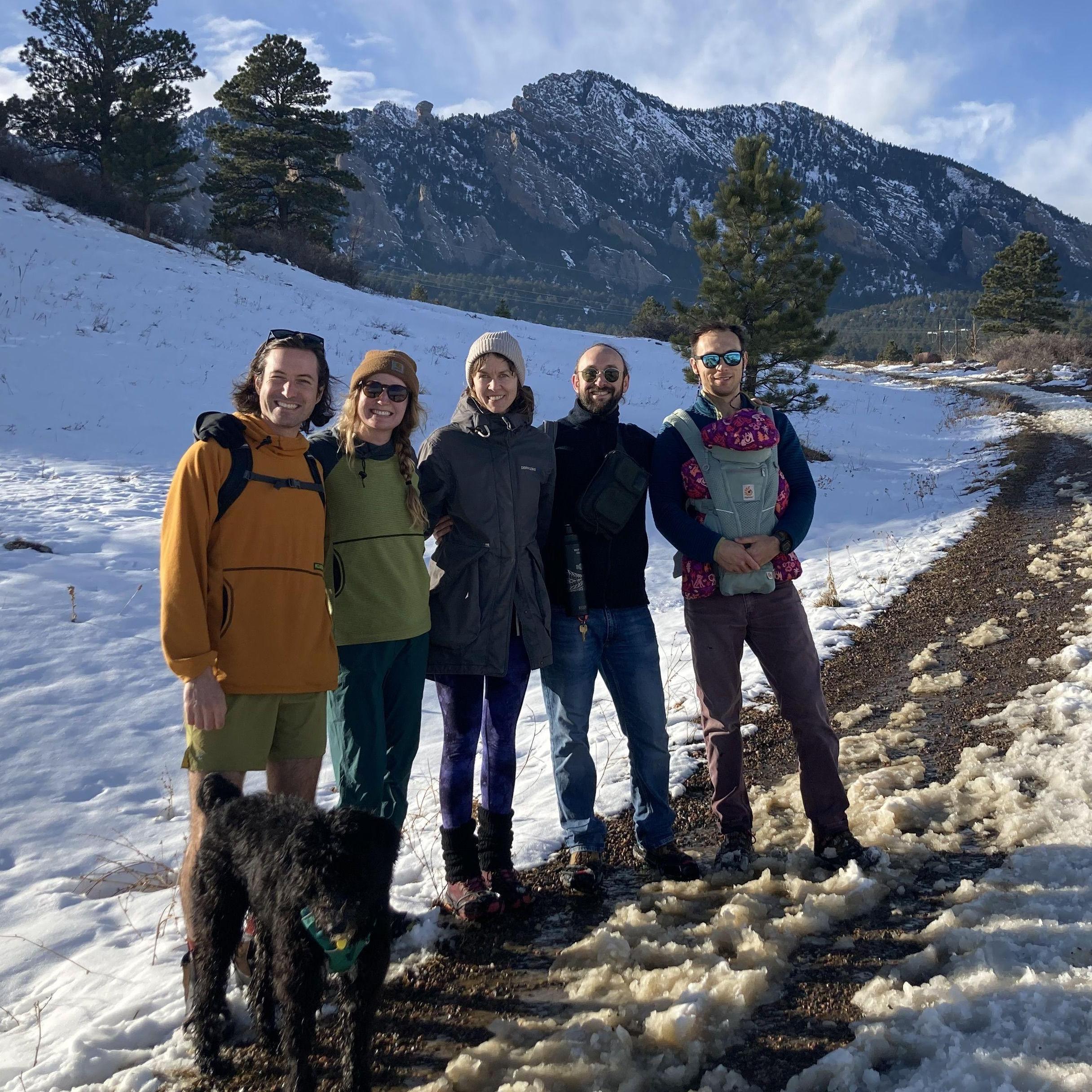 Hiking with cousins in Boulder :)