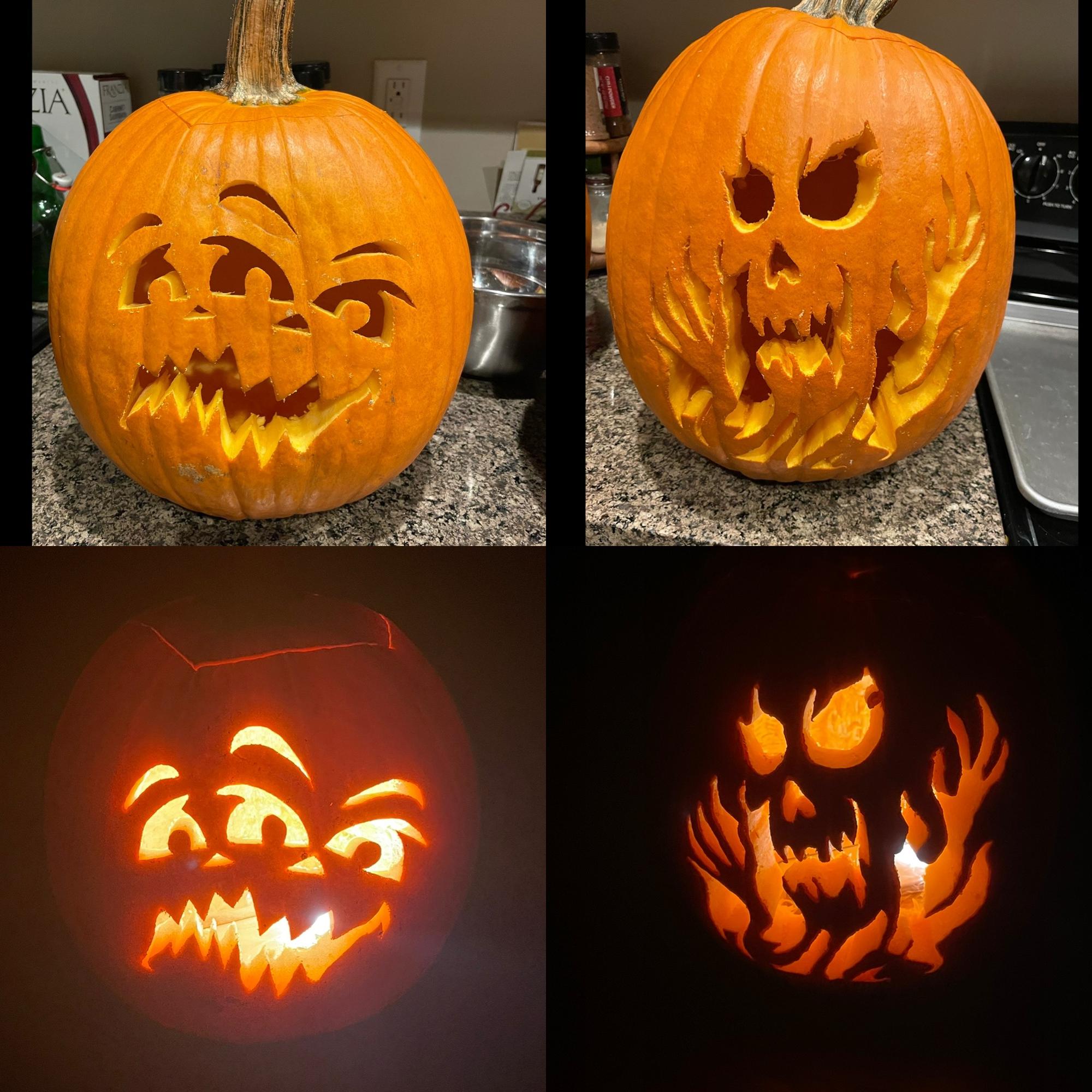 The pumpkins! 🎃